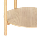 Artiss Round Coffee Table 70CM Side Table