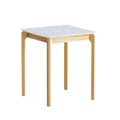 Artiss Marble Effect Square Coffee Table