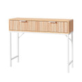 Artiss Console Table 92CM 2 Drawers
