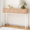 Artiss Console Table 92CM 2 Drawers