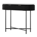 Artiss Console Table 100cm 2 Drawers