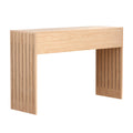 Artiss Console Table 120cm Fluted Pine Hallway