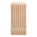 Artiss Console Table 120cm Fluted Pine Hallway