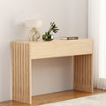Artiss Console Table 120cm Fluted Pine Hallway