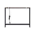 Artiss Console Table Entryway Hallway Display Desk Charging Station Wood