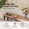 Artiss Console Table Entryway Hallway Display Desk Charging Station Wood