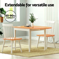 Artiss Extendable Dining Table 1.1M