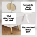 Artiss Shoe Rack Cabinet 5 Tier 30 Pairs Storage White