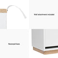 Artiss Shoe Rack Cabinet 3-Tier White 45 Pairs Storage