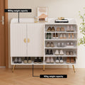 Artiss Shoe Cabinet Bench Set Adjustable Shelf Hallway Living Room White
