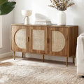 Artiss Buffet Sideboard 3 Doors White Storage Cabinet
