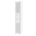 Artiss Toilet Storage Cabinet Slim Corner Tallboy Cupboard Laundry