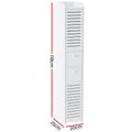 Artiss Toilet Storage Cabinet Slim Corner Tallboy Cupboard Laundry