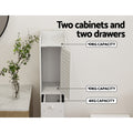Artiss Toilet Storage Cabinet Slim Corner Tallboy Cupboard Laundry