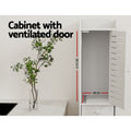 Artiss Toilet Storage Cabinet Slim Corner Tallboy Cupboard Laundry