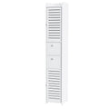 Artiss 2X Bathroom Toilet Storage Cabinet Laundry Tallboy Cupboard