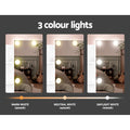 Artiss Dressing Table Set 10 LED Bulbs White Stool