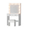 Artiss Dressing Table Vanity Desk White 10 LED Bulbs Stool