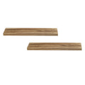 Artiss Floating Wall Shelf Set 2 Wood 90cm