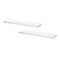Artiss Floating Wall Shelf 90cm Set of 2 White