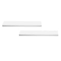 Artiss Floating Wall Shelf 90cm Set of 2 White