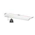 Artiss Floating Wall Shelf 90cm Set of 2 White
