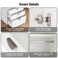 Artiss Wardrobe Cabinet Bedroom Clothes Storage Organiser Cupboard 3 Drawers Shelf Hanging Rod