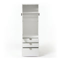 Artiss Wardrobe Cabinet Bedroom Clothes Storage Organiser Cupboard 3 Drawers Shelf Hanging Rod