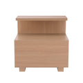 Artiss Bedside Table 1 Drawer Pine Wood Nightstand