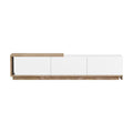 Artiss TV Cabinet Stand Extendable White Oak Entertainment Unit