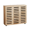 Artiss Shoe Rack Cabinet 30 Pairs Adjustable Shelves