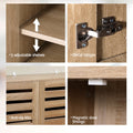 Artiss Shoe Rack Cabinet 30 Pairs Adjustable Shelves