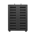 Artiss Shoe Rack 20 Pairs 5 Tier Storage Cabinet Black