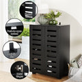 Artiss Shoe Rack 20 Pairs 5 Tier Storage Cabinet Black