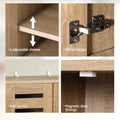 Artiss Shoe Rack Cabinet 20 Pairs 5-Tier Wood Storage