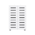 Artiss Shoe Rack Storage Cabinet 20 Pairs 5-Tier White