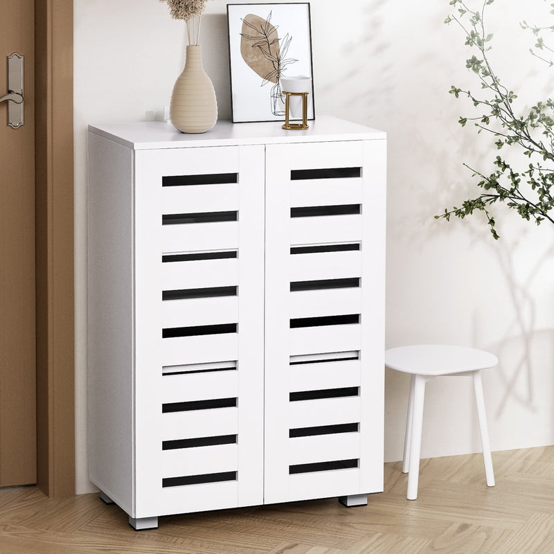 Artiss Shoe Rack Storage Cabinet 20 Pairs 5-Tier White
