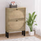 Artiss Shoe Rack Cabinet 2 Drawers Rattan 6 Pairs Storage