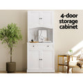 Artiss White Buffet Sideboard Cabinet Storage Cupboard Shelves Hutch