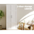 Artiss 2 Door Buffet Sideboard Cabinet White