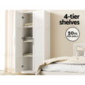 Artiss 2 Door Buffet Sideboard Cabinet White