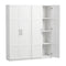 Artiss 2x Buffet Sideboard Cabinet Pantry Hutch Kitchen Storage Organiser White