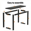 Artiss Console Table 110CM Black