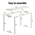 Artiss Console Table 110cm White