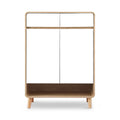Artiss Shoe Rack Cabinet 20 Pairs Storage Pine White