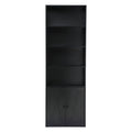 Artiss 6-Tier Bookshelf Display Cabinet Storage Black