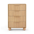 Artiss 4 Drawer Tallboy Chest Dresser Pine Wood