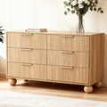 Artiss 6 Drawer Chest Tallboy Dresser Pine Wood
