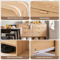 Artiss 6 Drawer Chest Pine Wood Dresser Cabinet Storage