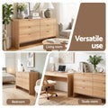 Artiss 6 Drawer Chest Pine Wood Dresser Cabinet Storage